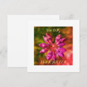 Platt kort Hälsningskort (Voorkant / Achterkant)