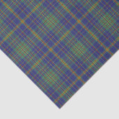 Platt Tartan Tissuepapier (Detail)