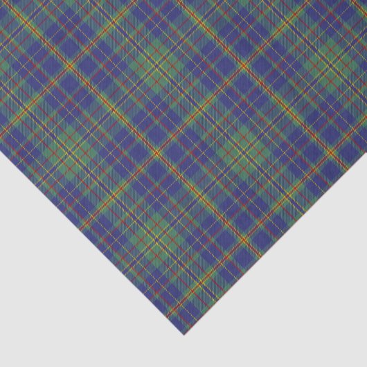 Platt Tartan Tissuepapier (Detail)