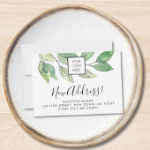 Platte aankondigingskaart aankondiging