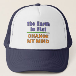 Platte Aarde Trucker Pet