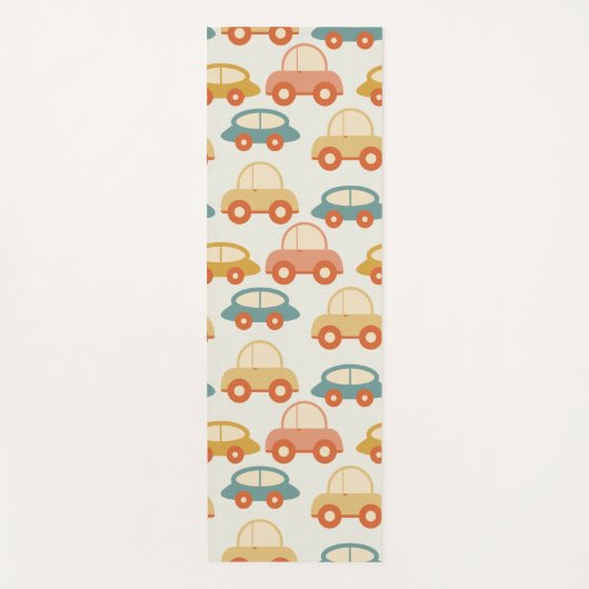 platte auto's yogamat (Voorkant)