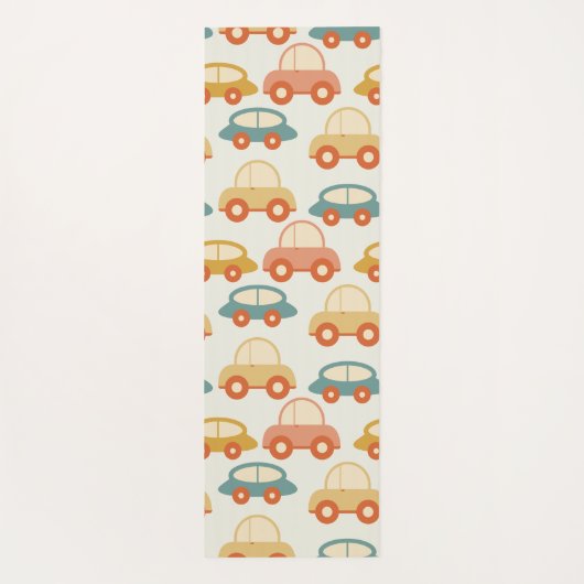 platte auto's yogamat (Achterkant)