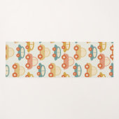 platte auto's yogamat (Voorkant (horizontaal))