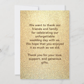 Platte bedank foto kaart