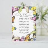 Platte bedankkaart (Staand voorkant)