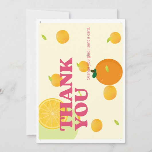 Platte bedankkaart (Voorkant)