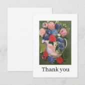 Platte bedankkaart (Voorkant / Achterkant)