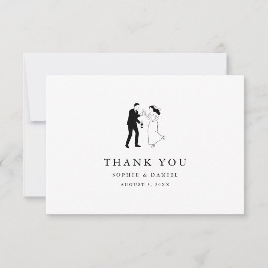 Platte bedankkaart (Voorkant)