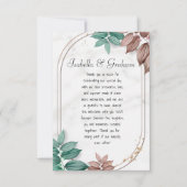 Platte bedankkaart (Voorkant)