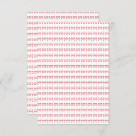 Platte bedankkaart (Voorkant / Achterkant)