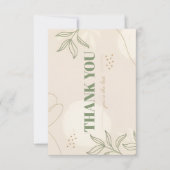 Platte bedankkaart (Voorkant)