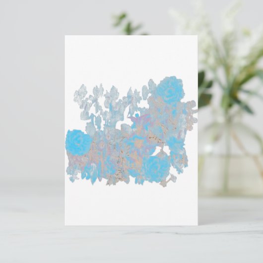 Platte bedankkaart (Staand voorkant)