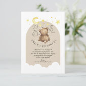 Platte bedankkaart (Staand voorkant)