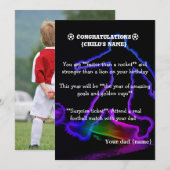 Platte bedankkaart (Voorkant / Achterkant)