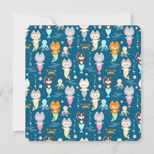 Platte bedankkaart voor 3e verjaardag. (Achterkant)