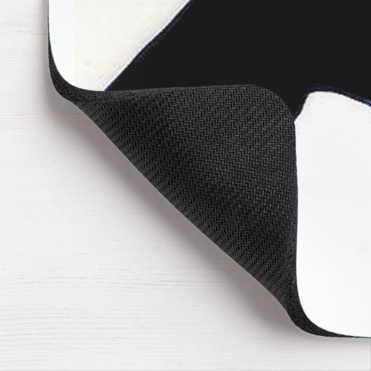 platte, beklede hartofoonplaat muismat (Hoek)