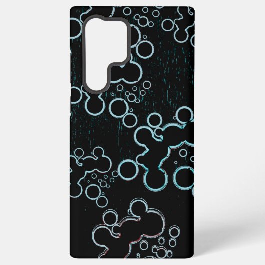 Platte bellen B Samsung Galaxy Hoesje (Achterkant)