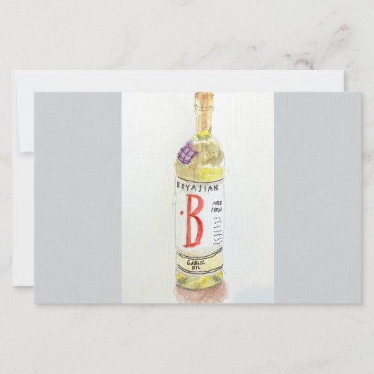 Platte briefkaart, Fancy olie Briefpapier (Voorkant)