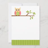 Platte briefkaart - schattig kantoorbenodigdheden (Voorkant)