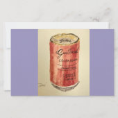 platte cacaokaart briefpapier (Voorkant)