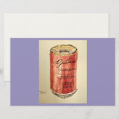 platte cacaokaart briefpapier (Voorkant / Achterkant)