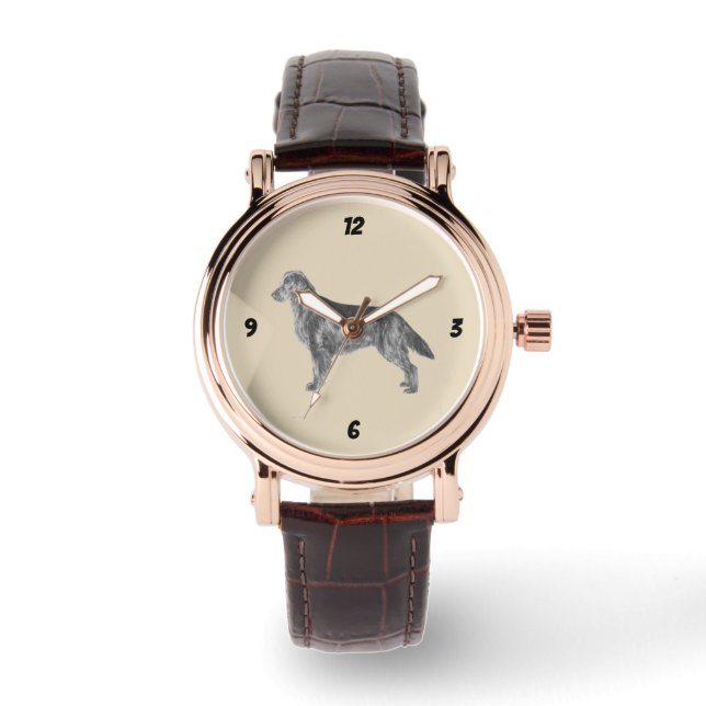 Platte coatings horloge (Voorkant)