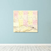 Platte County, Nebraska Canvas Afdruk (Insitu (Houten vloer))
