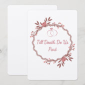 Platte Dankkaart Bedankkaart (Voorkant / Achterkant)