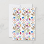 Platte dankkaart bedankkaart (Voorkant)