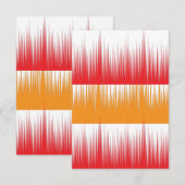 Platte Dankkaart Bedankkaart (Voorkant / Achterkant)