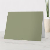 Platte Dankkaart Bruidsmeisjesfeest. Bedankkaart (Achterkant)