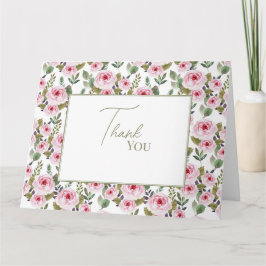 Platte Dankkaart Bruidsmeisjesfeest. Bedankkaart