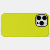Platte Gele Achtergrond – Textuur voor Terug naar Case-Mate iPhone Case (Achterkant (horizontaal))