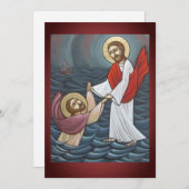 Platte godsdienstige Kaart (Voorkant / Achterkant)