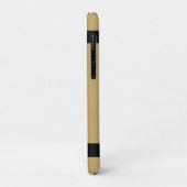 Platte goud en zwart Case-Mate iPhone case (Achterkant/links)
