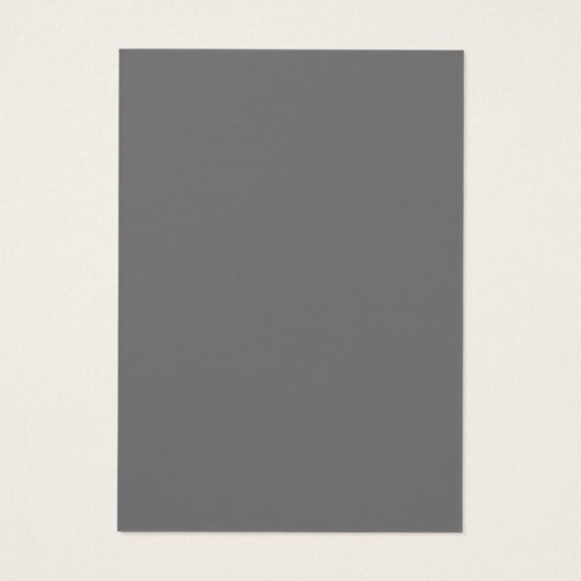 Platte grijze minieme ketting/armband display kaar visitekaartje (Achterkant)