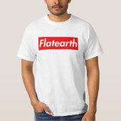 platte grond t-shirt (Voorkant)