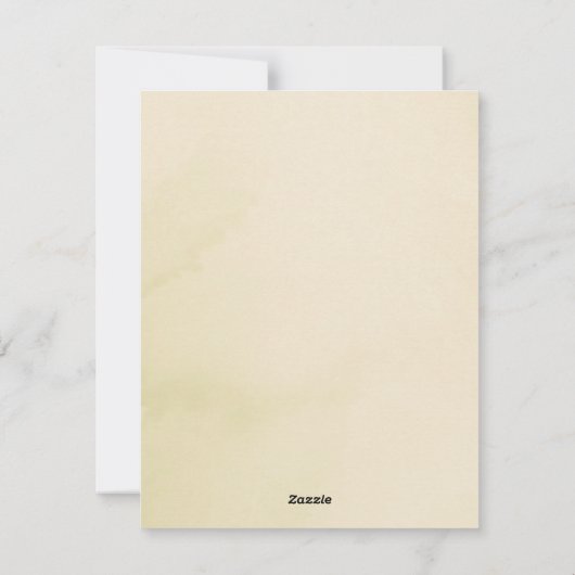 Platte hoofdkaart feestdagenkaart (Achterkant)