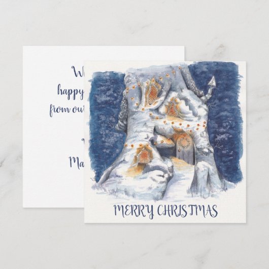 Platte kaart (Voorkant / Achterkant)