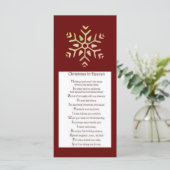 Platte kaart (Staand voorkant)