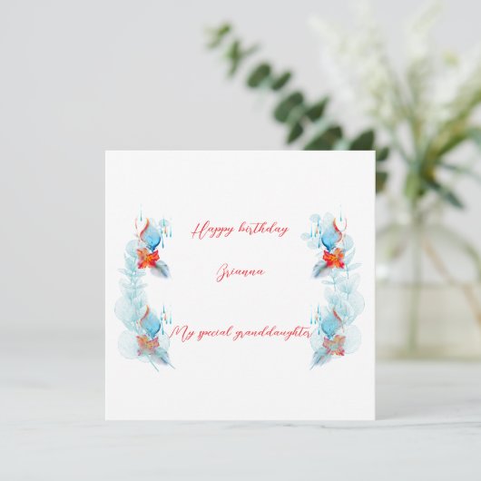 Platte kaart (Staand voorkant)