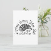 Platte kaart 11,4 cm x 15,9 cm (Staand voorkant)