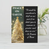 Platte kaart aankondiging (Staand voorkant)