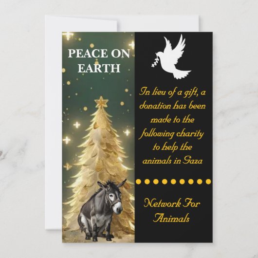 Platte kaart aankondiging (Achterkant)