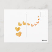 Platte kaart BABY SHOWER (Achterkant)