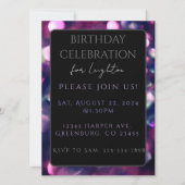 Platte Kaart, Berry Sparkle Dark (Voorkant)