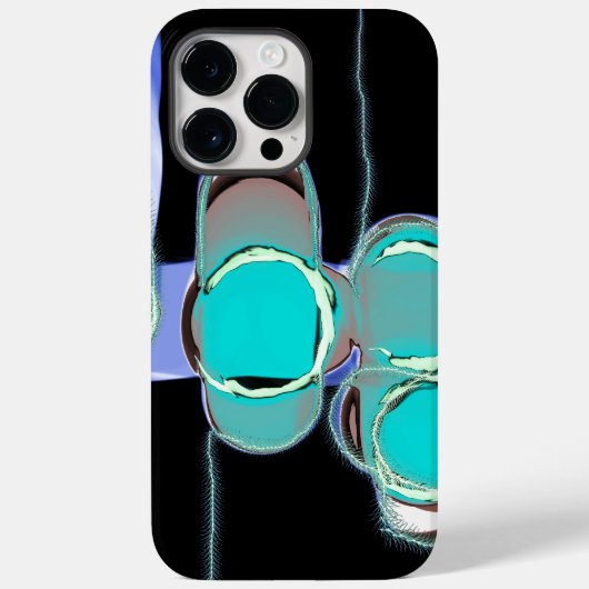 Platte kaart Case-Mate iPhone case (Achterkant)