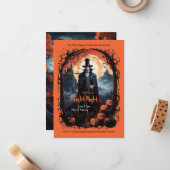 Platte kaart notitiekaartje (Voorkant / Achterkant in situ)