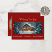 Platte kaart notitiekaartje (Voorkant / Achterkant in situ)